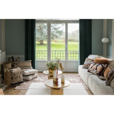 ARIANE - Tapis outdoor recyclé Rouille - 160 x 230 cm