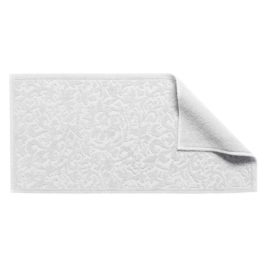 GILDA - Tapis de bain NEIGE - 54 x 110 cm