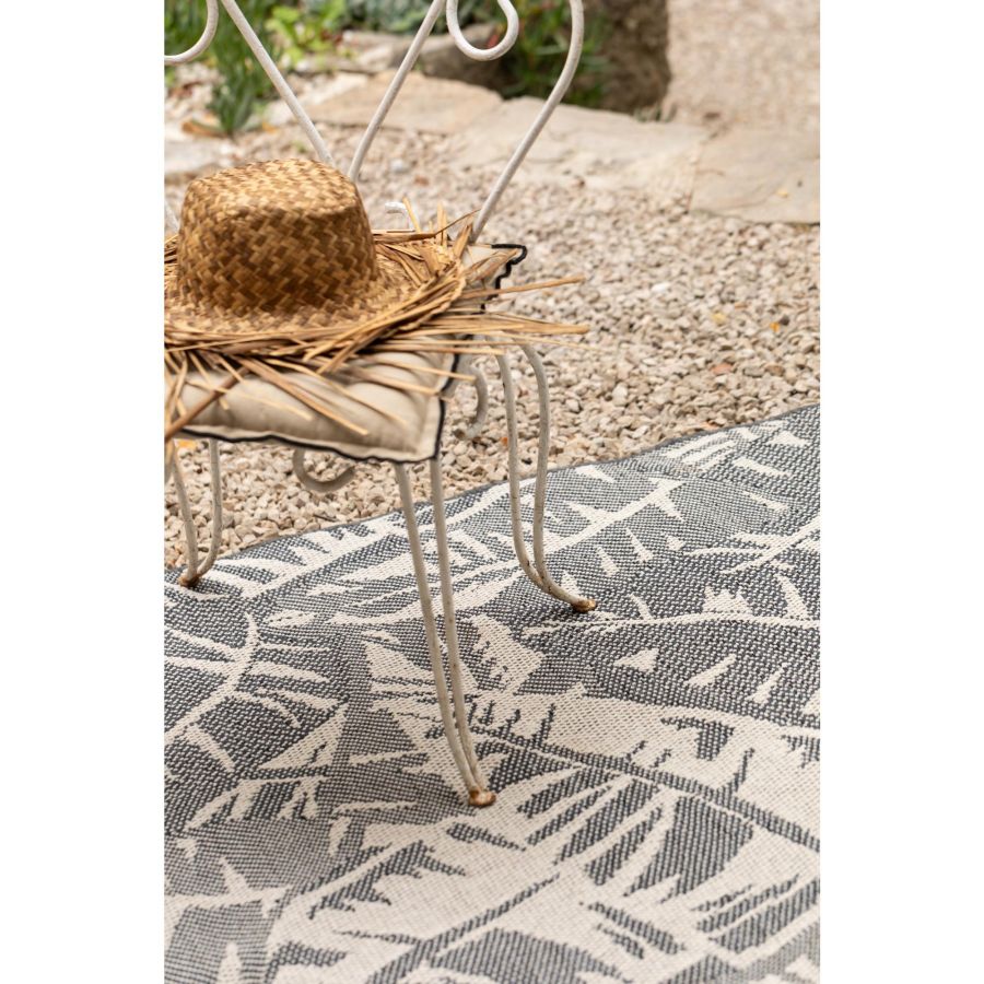 AMARA - Tapis outdoor Pétrole - 160 x 230 cm