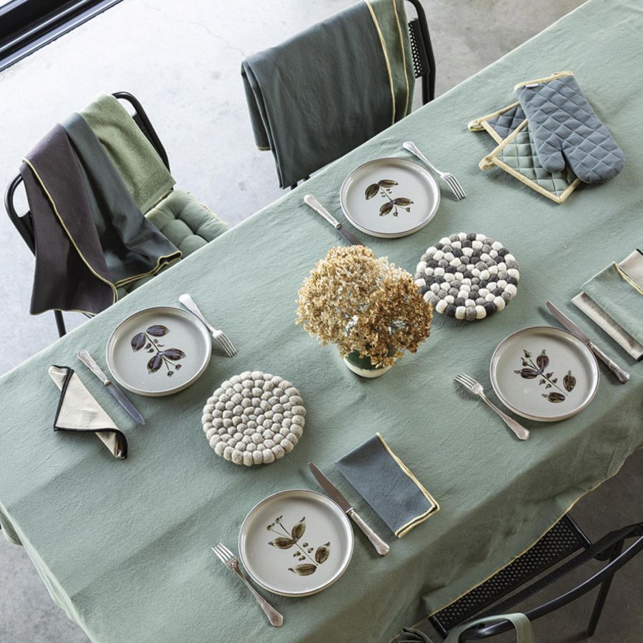 Lot gant de cuisine/manique - Matcha