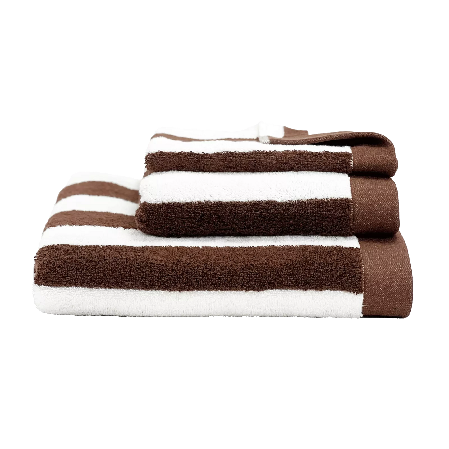 SANTORINI - Linge de bains rayures Ganache