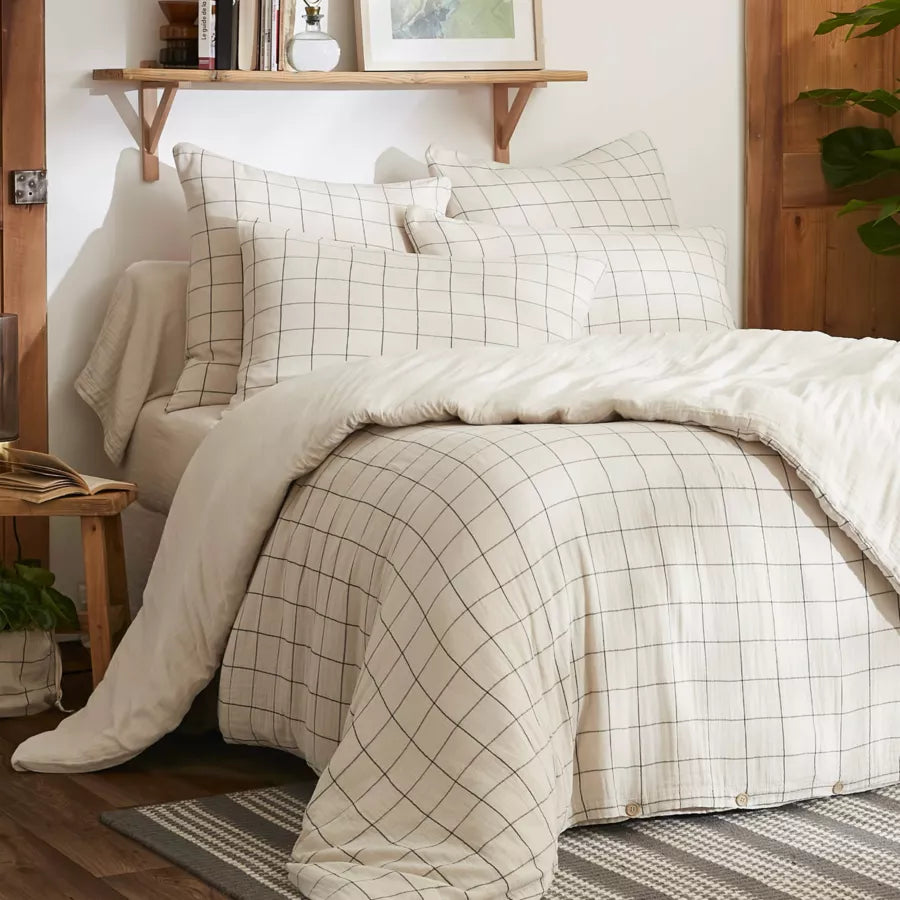 GAIA MATCH - Linge de lit gaze de coton