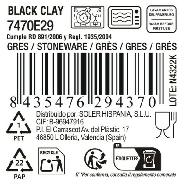 BLACK CLAY - Mug - 410 ml