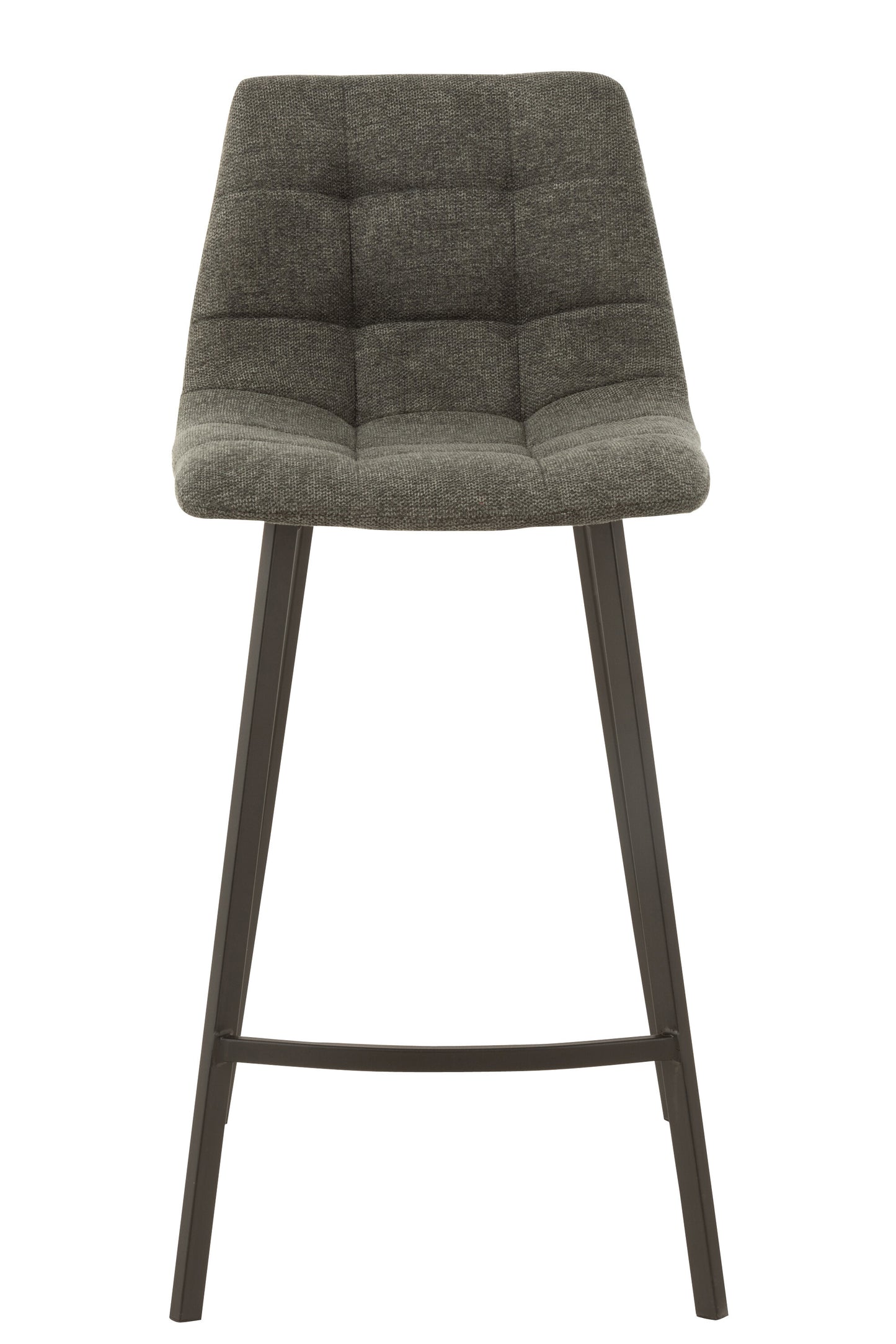 STEPHANE - Chaise de bar gris foncé