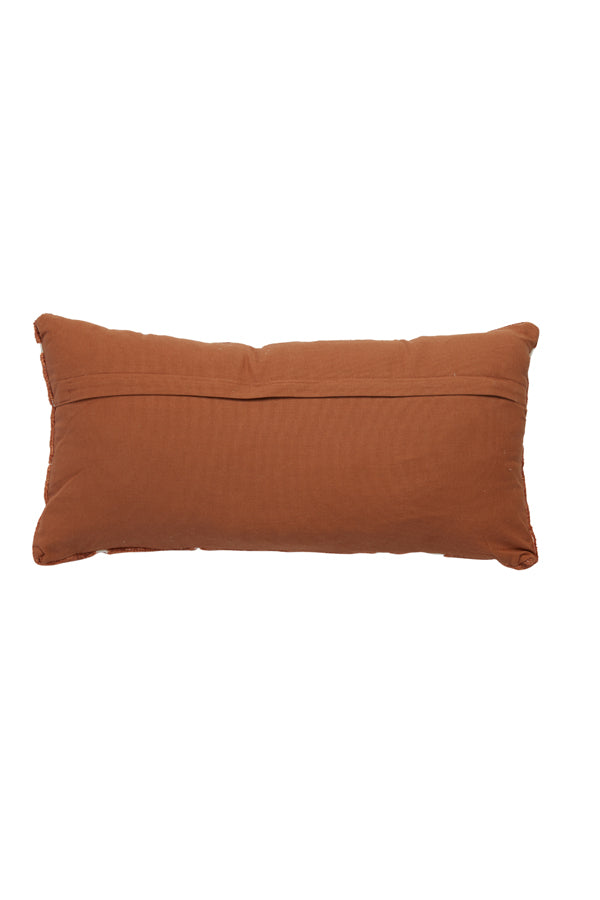 HUSLIA coussin rouille