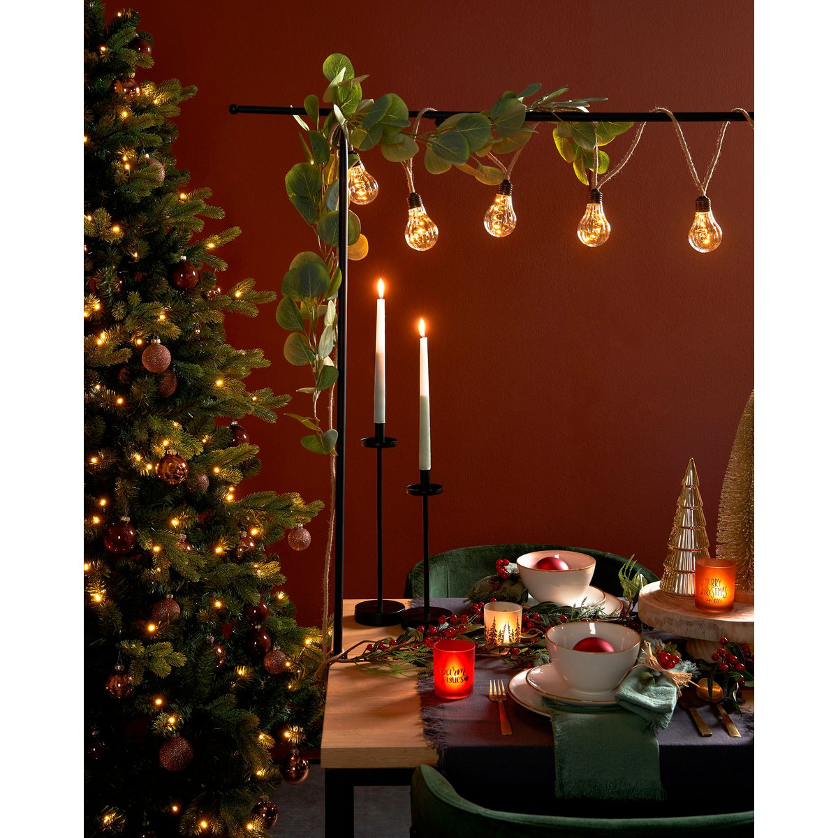 Barre / Pince de table - Métal - Noir