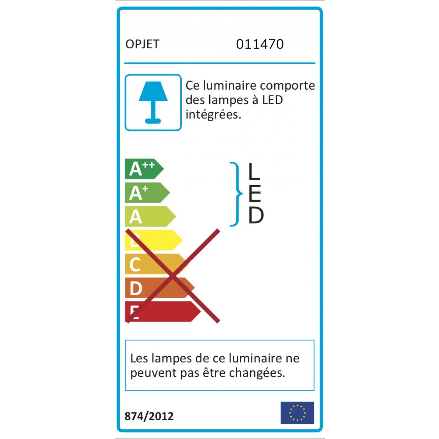 GUINGUETTE - Guirlande lumineuse 20 lampes LED plastiques  connectables