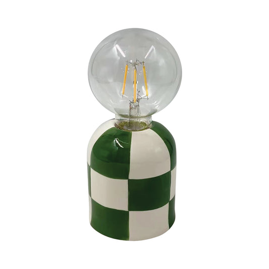 CARO - Lampe décorative baladeuse - carreau vert