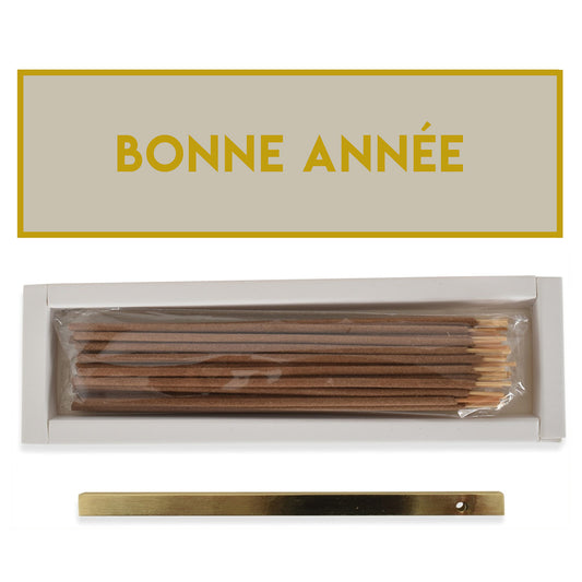 BONNE ANNEE - Coffret Bâtonnets Encens