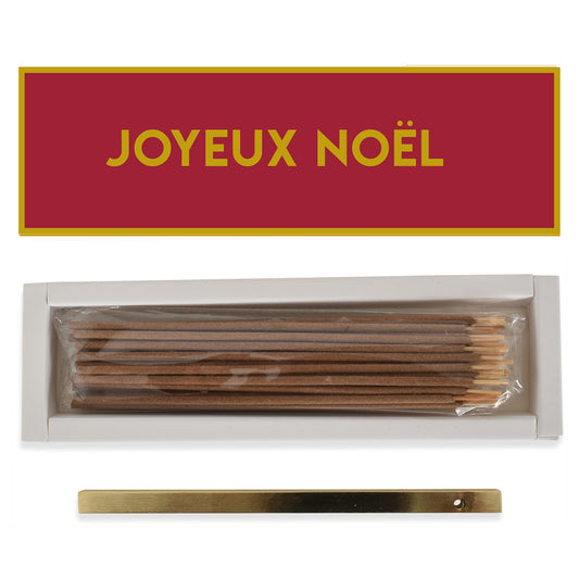 JOYEUX NOEL - Coffret Bâtonnets Encens