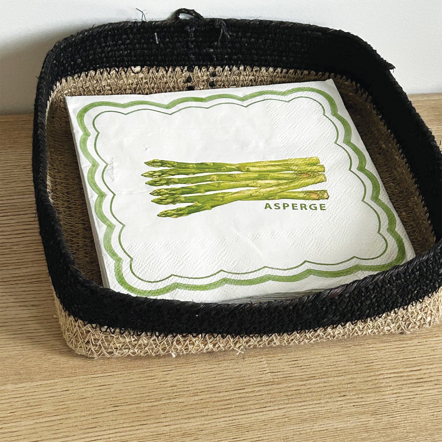TOMATE ASPERGE  Serviettes en papier x20