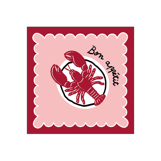 Serviette en papier Homard x20