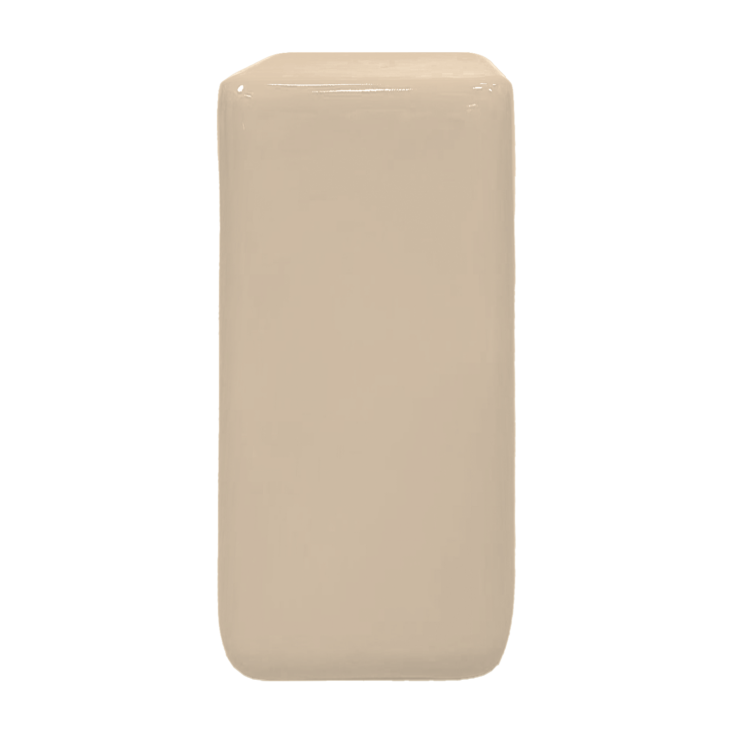 RETRO Bout de canapé céramique beige H70 cm