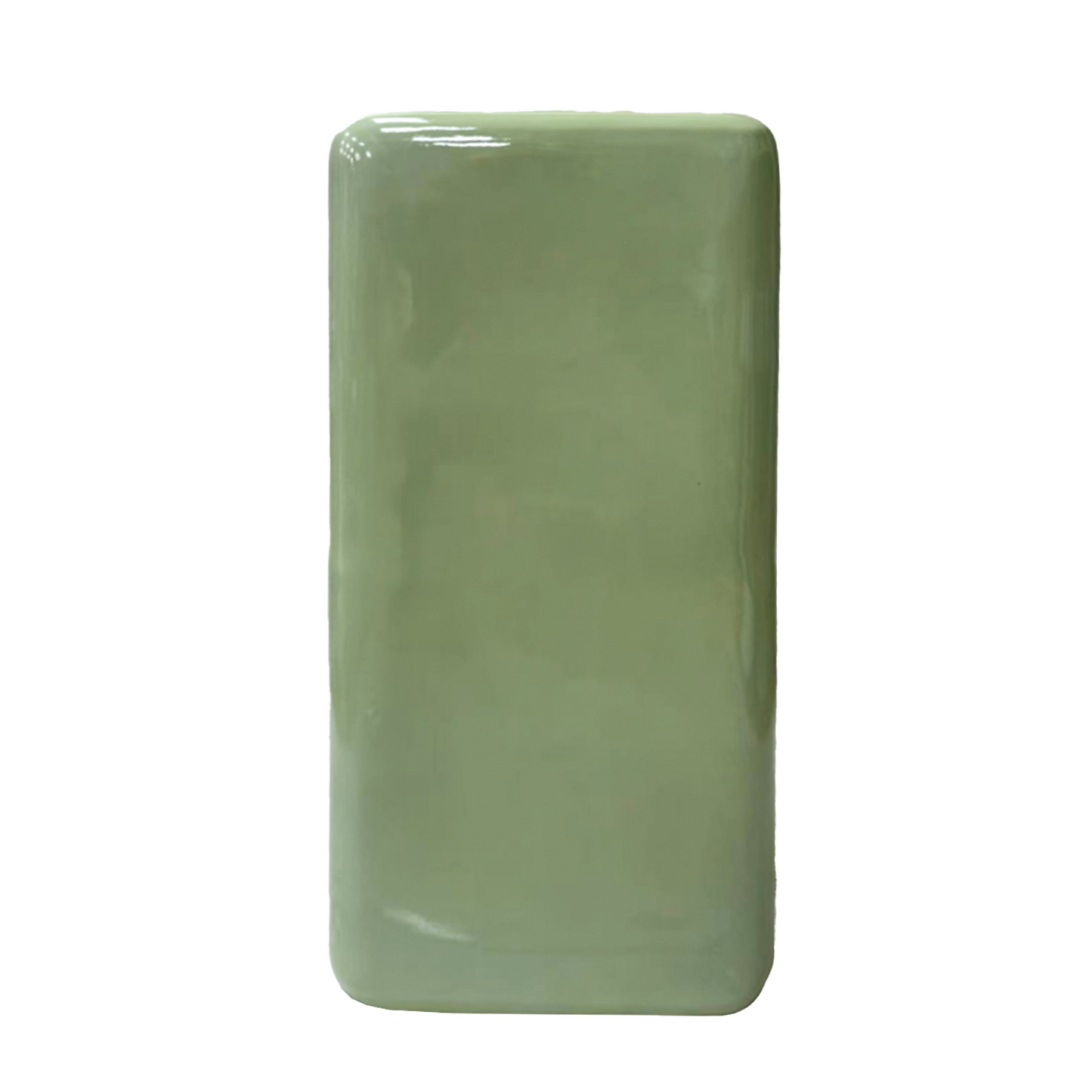RETRO Bout de canapé céramique vert H70 cm