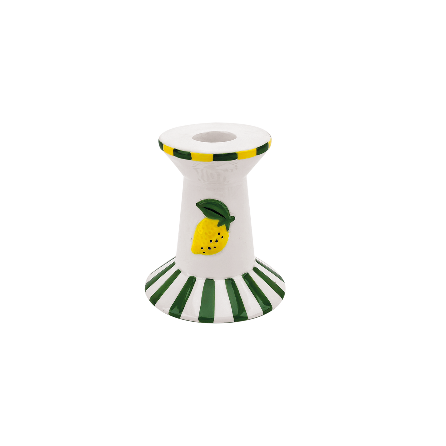 CITRON bougeoir petit