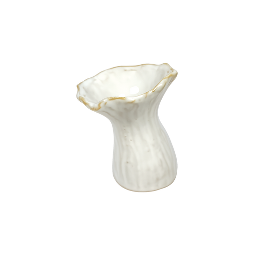 ONDINE Vase soliflore blanc