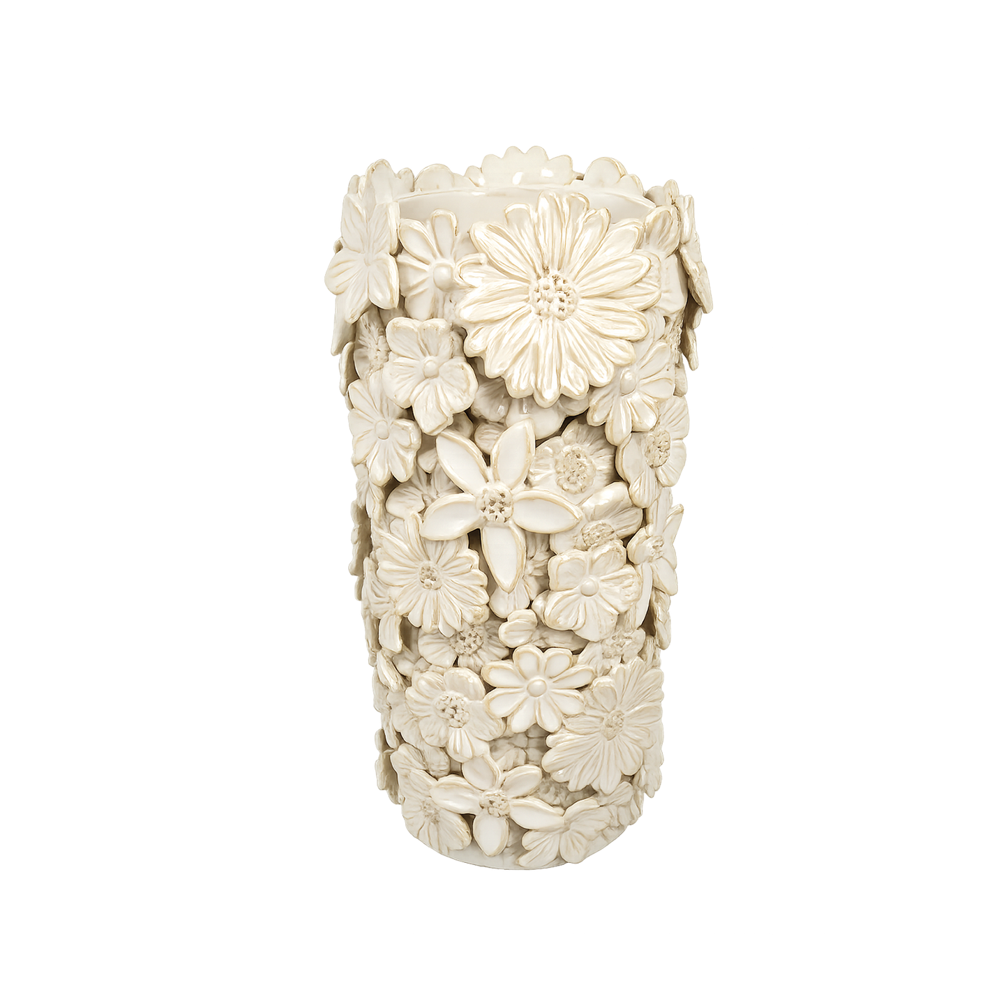 FLORA vase blanc