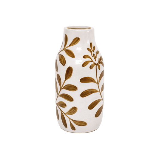 GIULIA Vase fleur brun