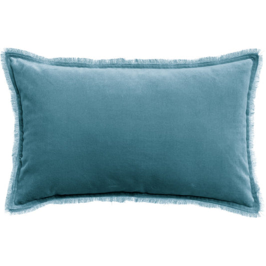 FARA - Coussin uni - Acier - 40 x 65 cm