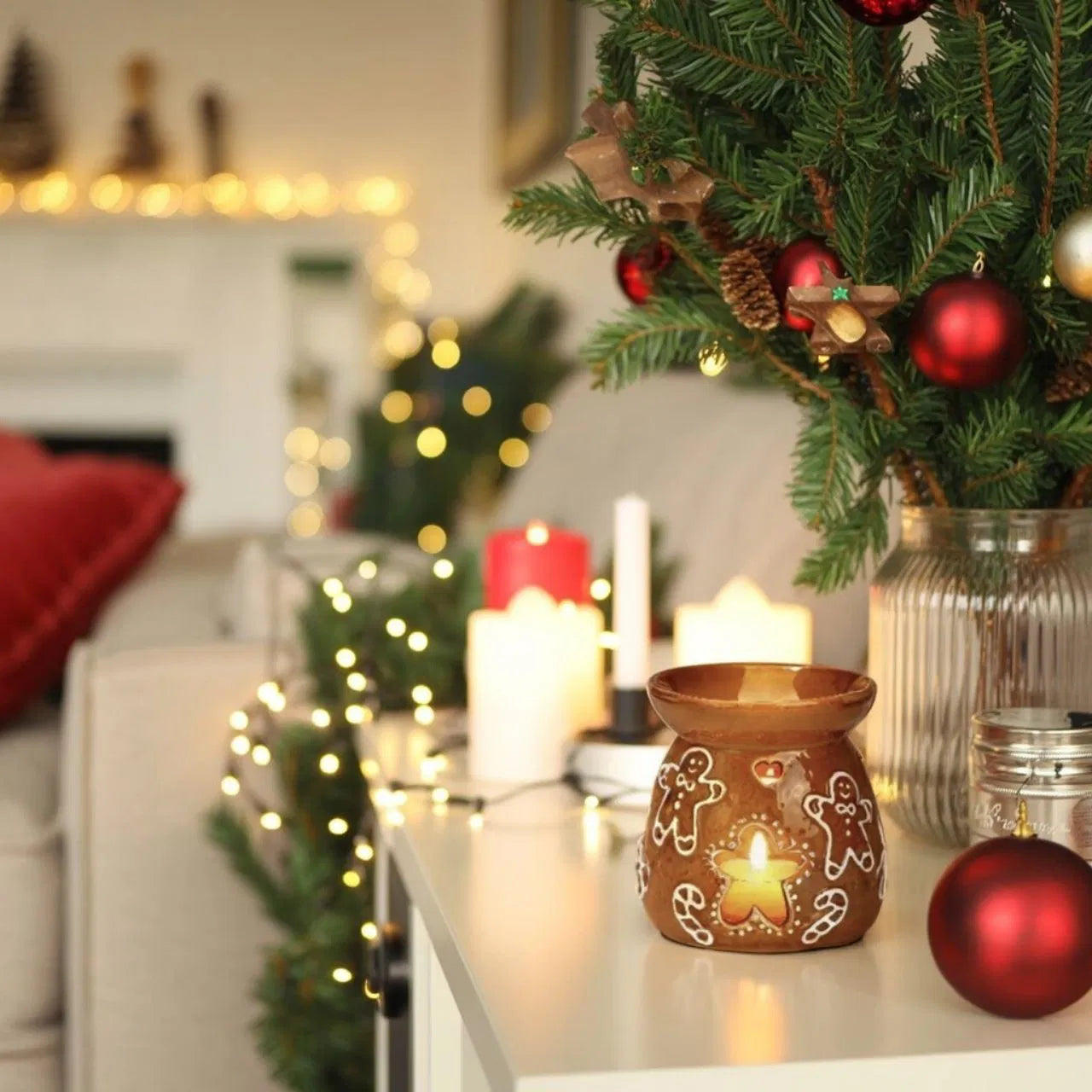 Photophore Brûle-parfum céramique