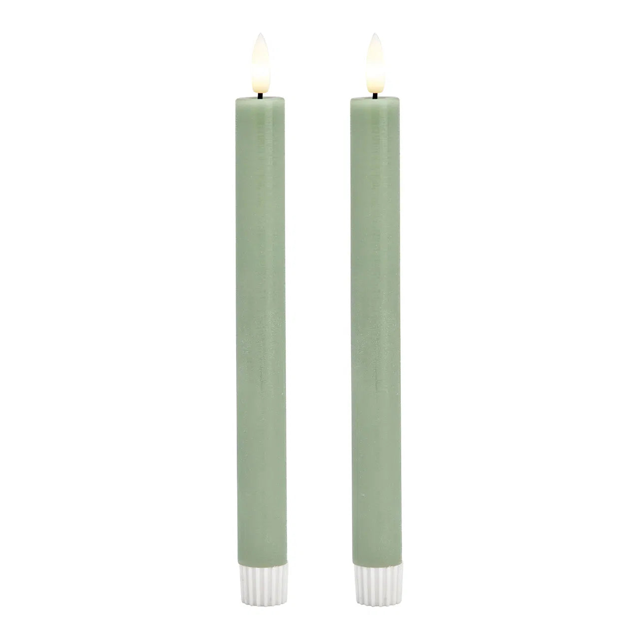 2 bougies LED en cire (couleurs au choix)