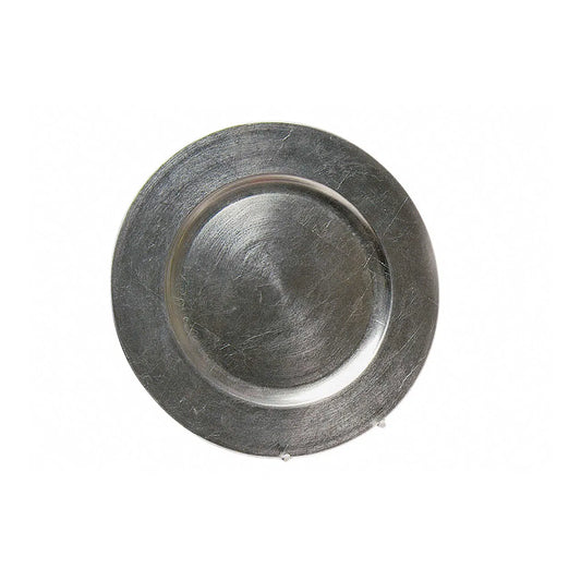 Dessous d'assiette de présentation argent D 33 cm