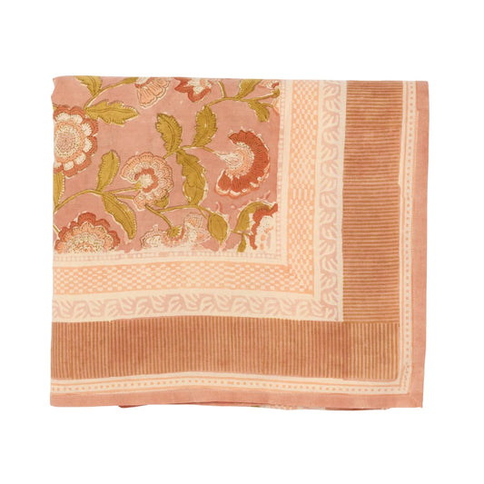 GUAPAO -  Nappe indienne bois de rose
