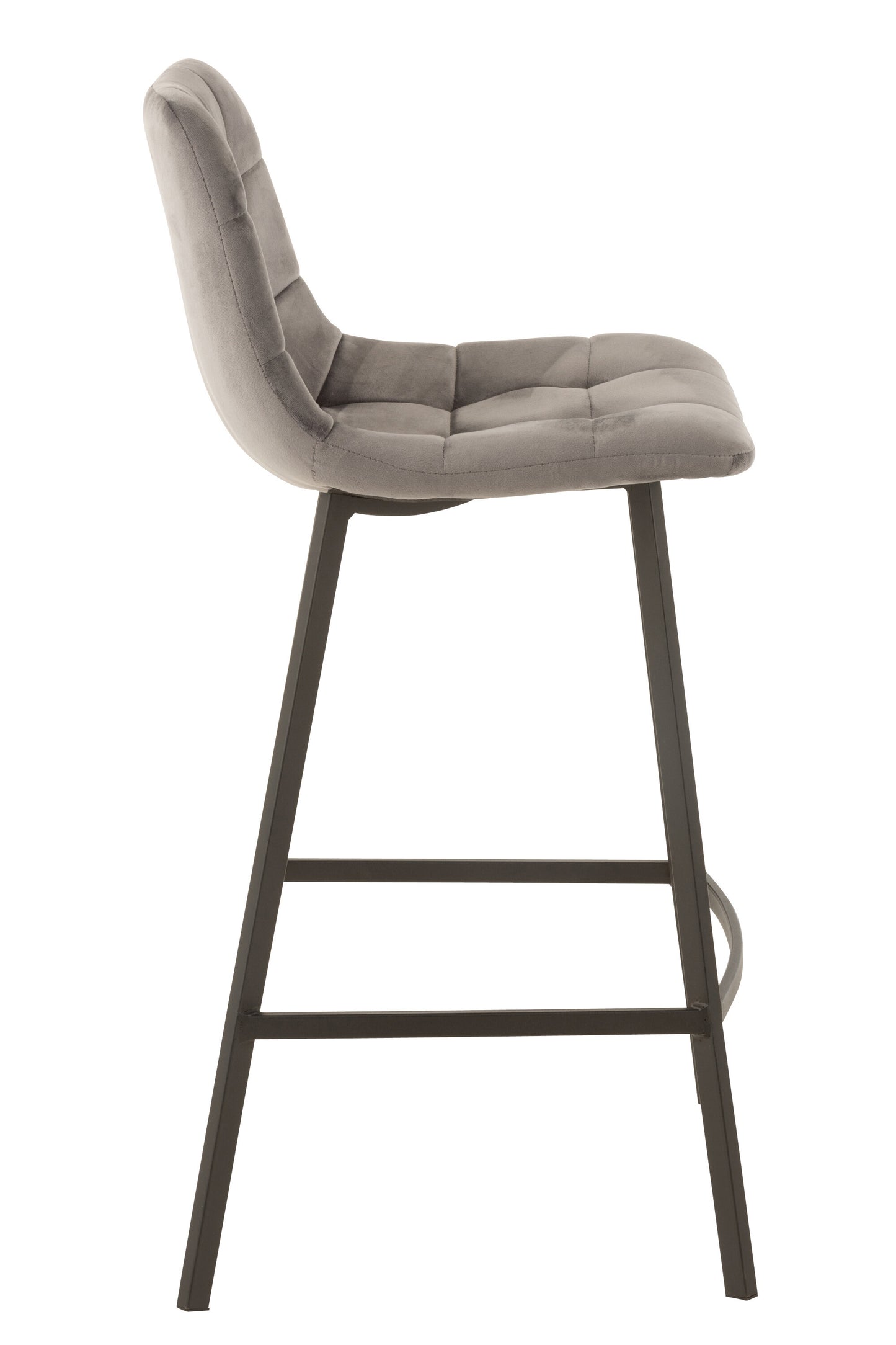 OLIVER Chaise de bar gris/greige