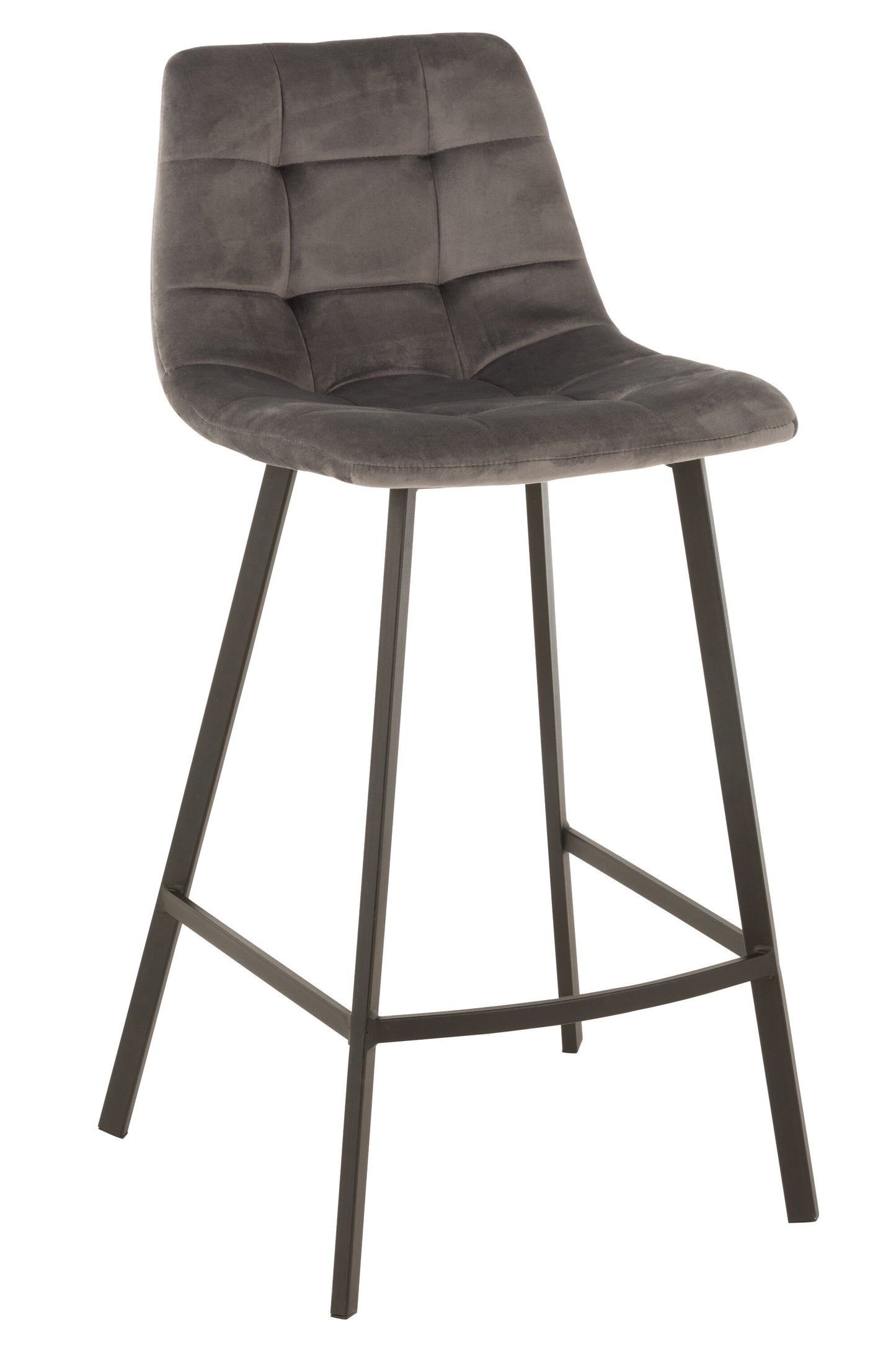 OLIVER Chaise de bar gris/greige