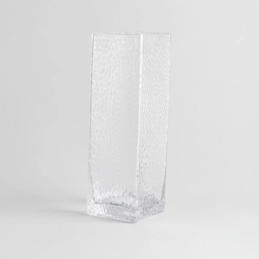 Vase rectangle OGLIA transparent