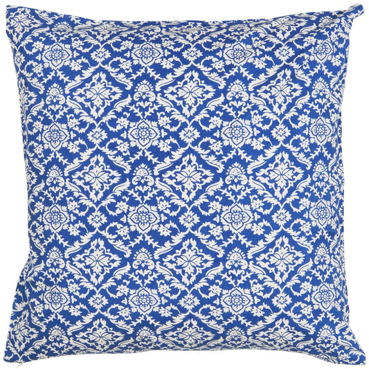 ANASTASIA bleu/blanc - Housse de coussin 50 x 50 cm