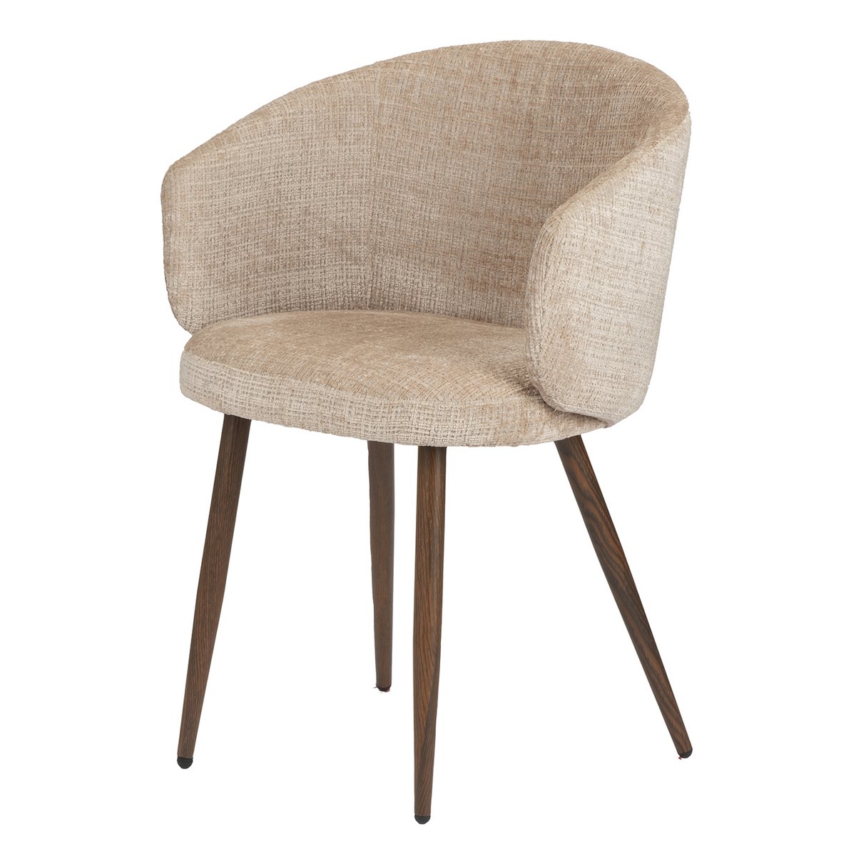 LUNA - chaise Crème (ensemble de 2)