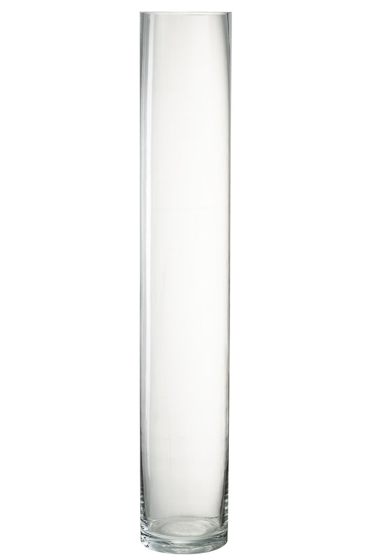 VASE transparent circulaire H60,5 cm