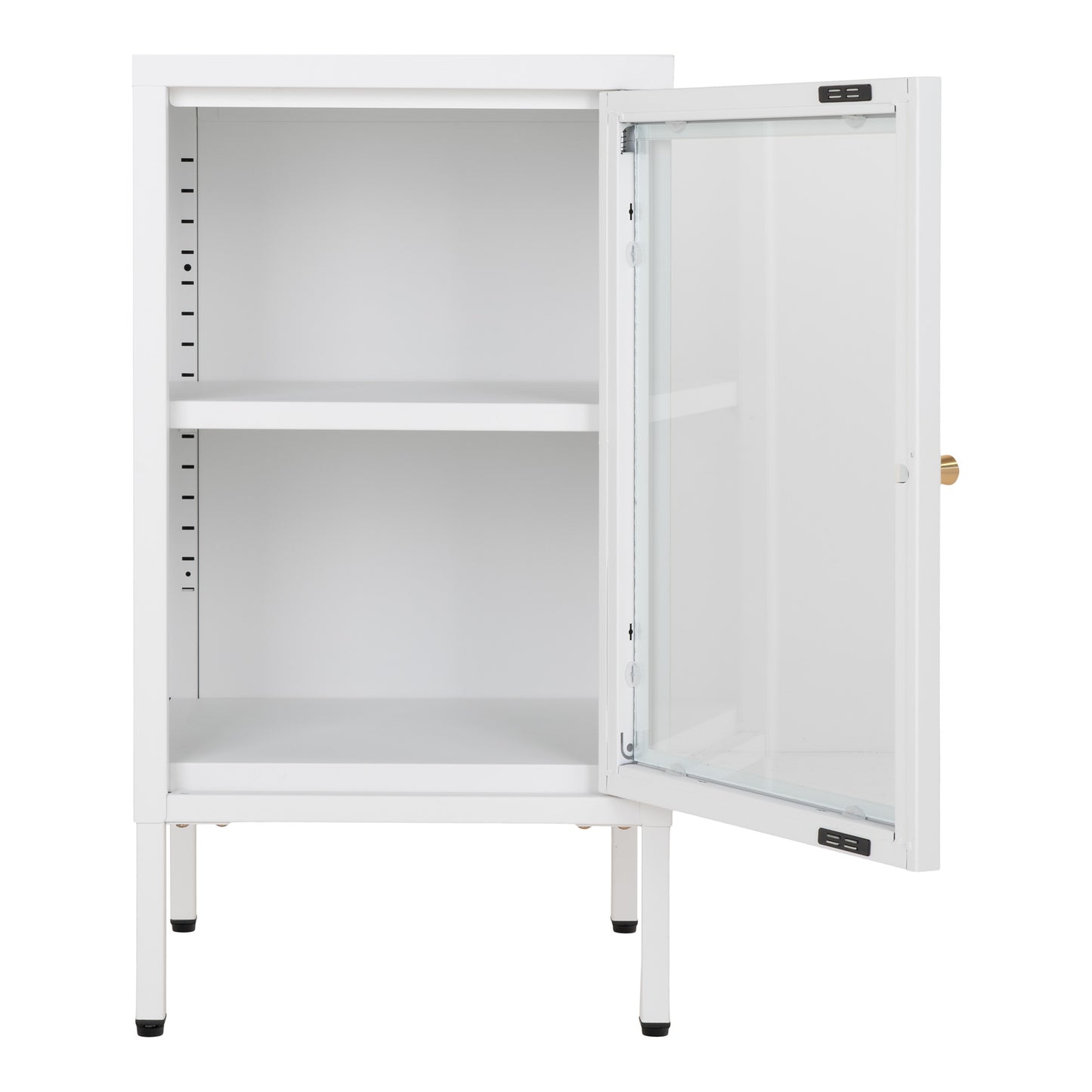 DALBY Armoire chevet - Blanc H70 cm