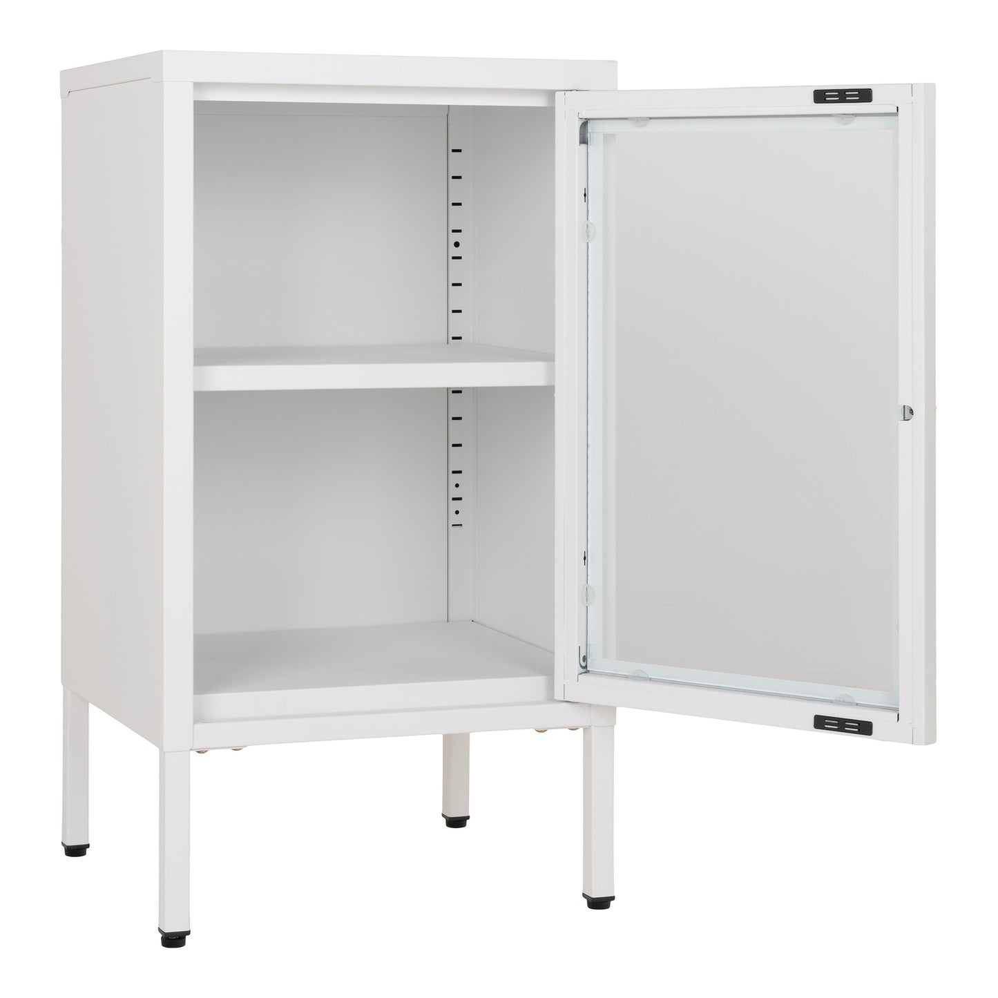 DALBY Armoire chevet - Blanc H70 cm