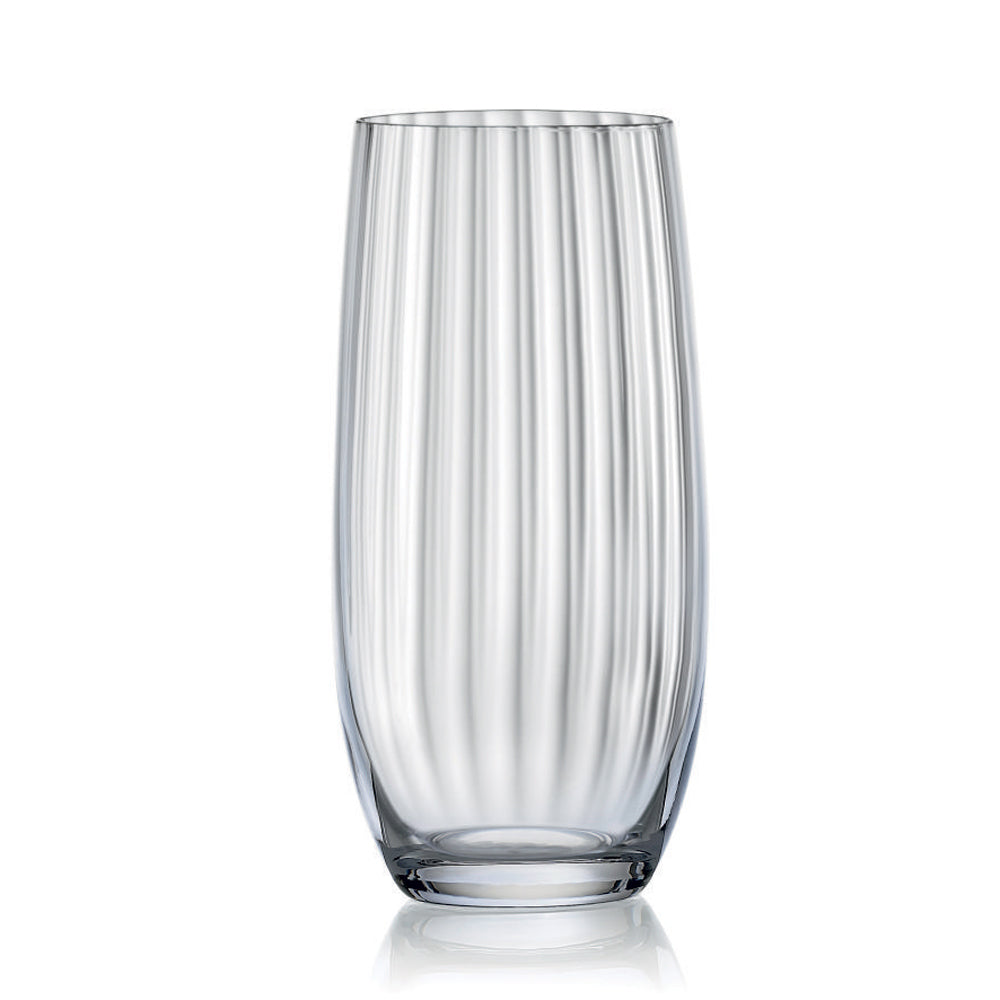 WATERFALL 6 Gobelets cristal forme haute 35cl