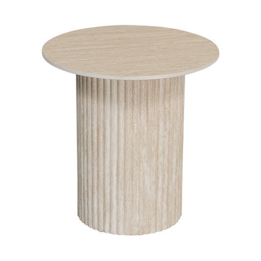 CRAFT - Table basse Céramique style travertin