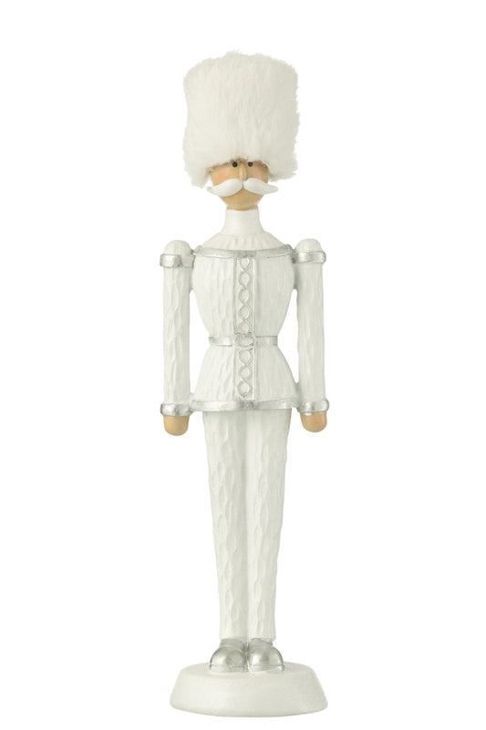 CASSE-NOISETTE - Blanc - Grand modèle - H 32 cm