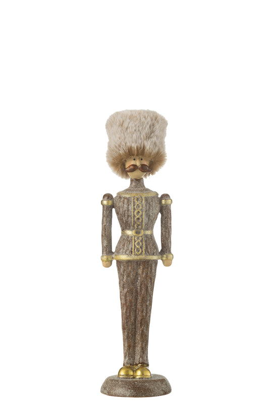 CASSE-NOISETTE - Brun - Moyen modèle - H 25 cm