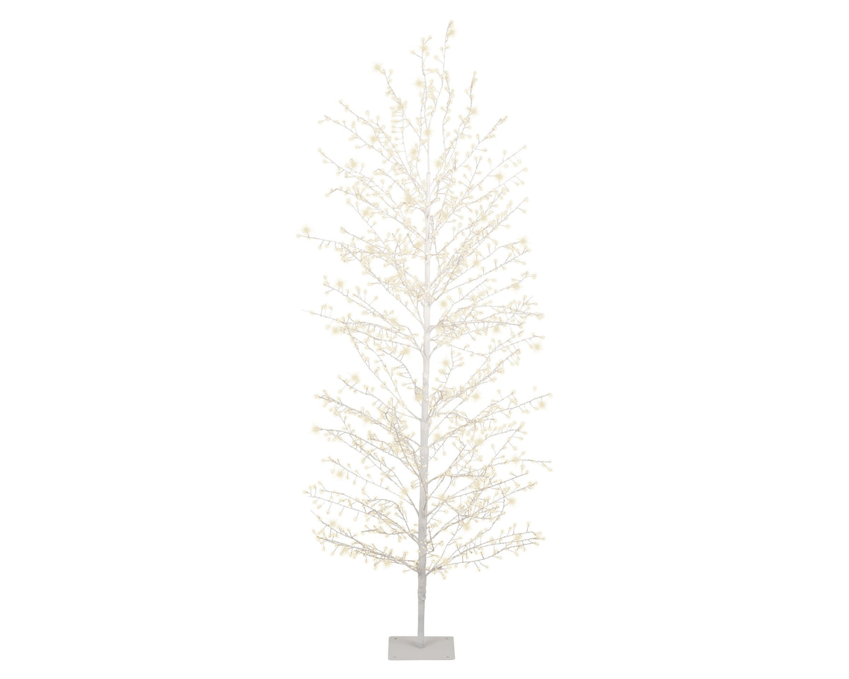 SAPIN blanc 1755 LED micro-led extérieur