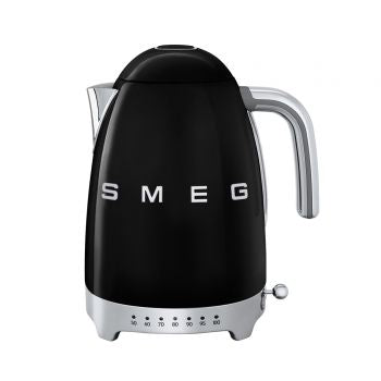 BOUILLOIRE SMEG Température Réglable 1,7L Noir