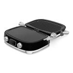 GRIL SMEG Multifonction 2000W noir