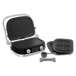 GRIL SMEG Multifonction 2000W noir