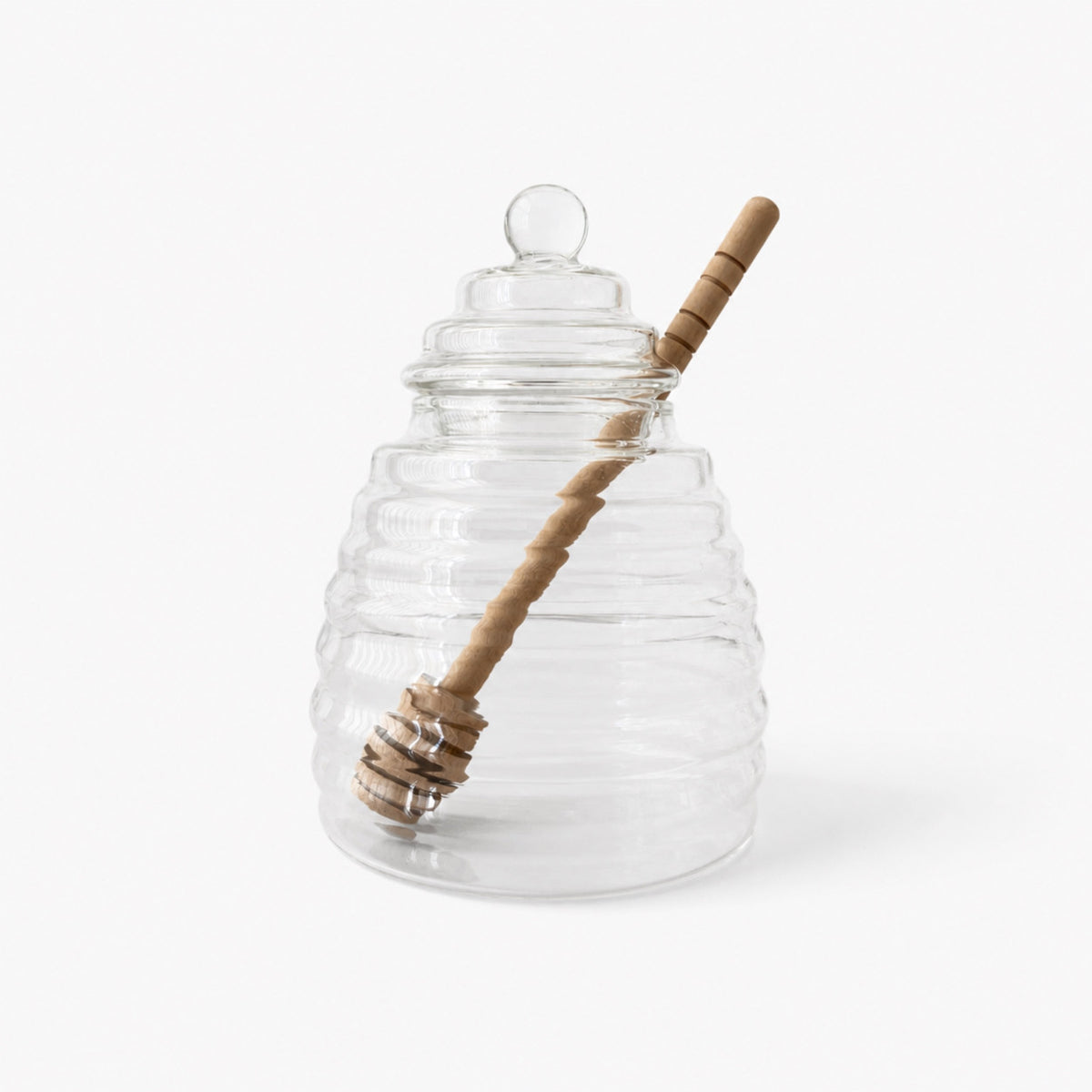 POT MIEL verre + cuillère bois