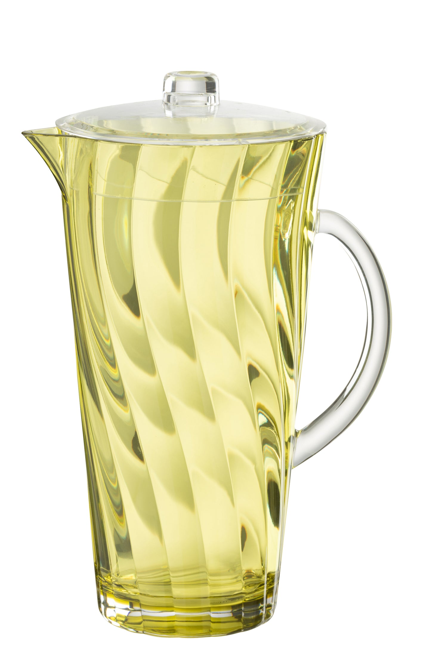 VAGUE - Pichet plastique jaune
