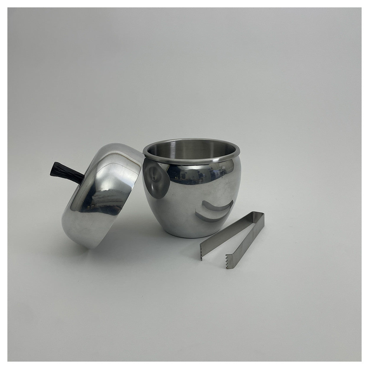 POMME Seau à glace Small - argent