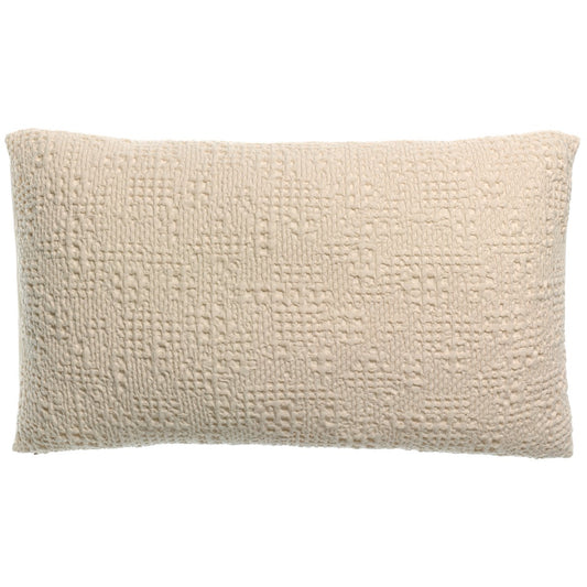 TANA - Coussin stonewashed Crème 40 x 65