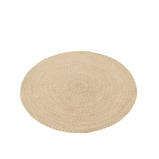 MIAMI - Tapis extérieur - polyester - naturel/blanc - moyen