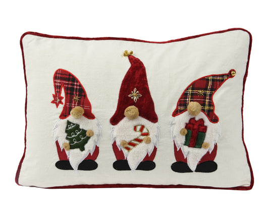 3 GNOMES  coussin