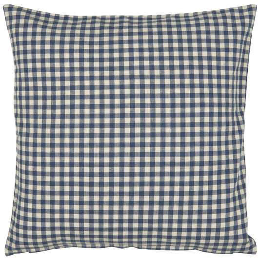 LAGUA VICHY bleu - Coussin 50 x 50 cm